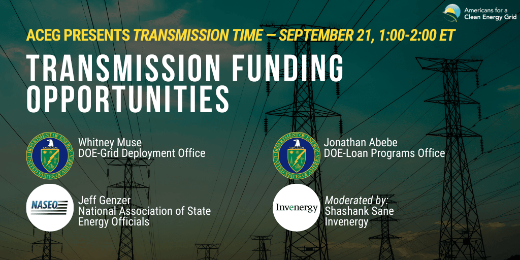 Transmission Funding Opportunities